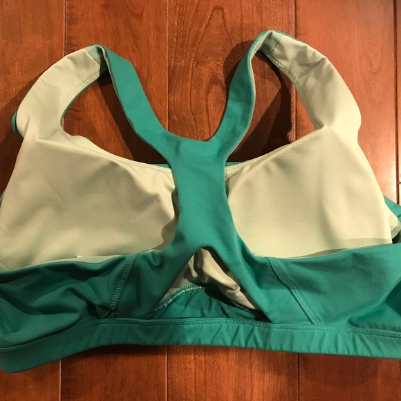 DSG WOMEN'S ASPIRE SPORTS BRA MEDIUM IMPACT GREEN 2XL - Picture 2 of 3